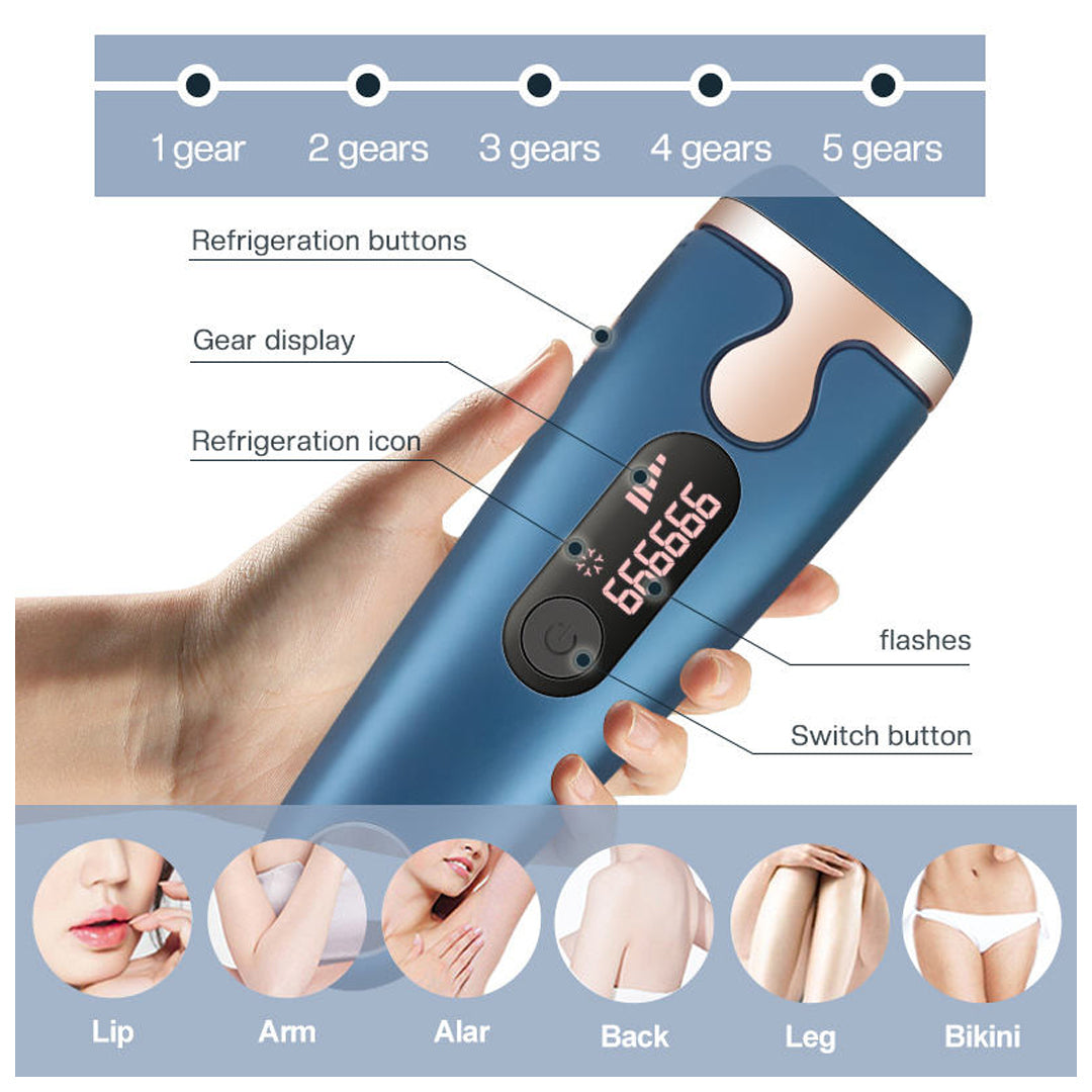 T58S- IPL HAIR REMOVER (ICE COOLNG)