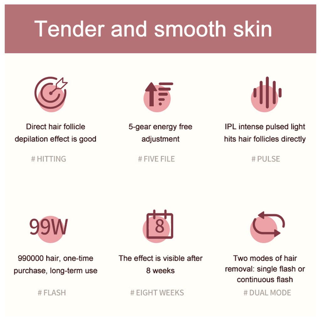 TS5 - IPL HAIR REMOVER (ICE COOLING)