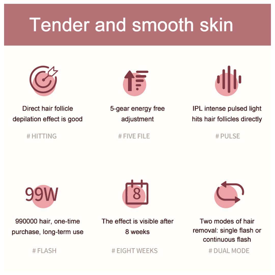 TS5 - IPL HAIR REMOVER (ICE COOLING)