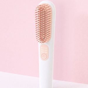 2-in-1 Negative Ion Wireless Hair Styling Comb